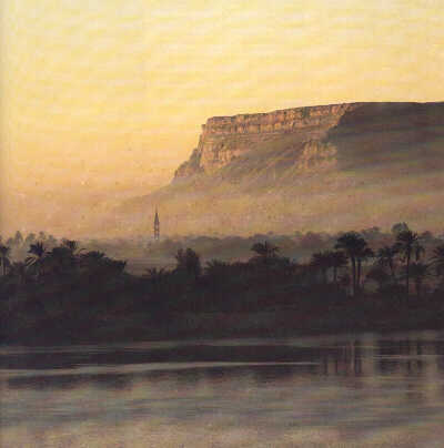 Widok na boski Nil...
