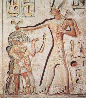 Ramzes II. Władca podbitych ludów.