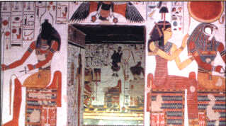 Luksor - grobowiec Krolowej Nefretete